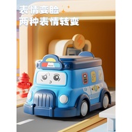 Children 2 Years Old 3 Years Old Toy Car Boy Double Pull Back Car Baby Educational Sliding Inertial 