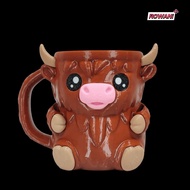 ROWAN1 Ice Cream Pint Rack, Leak Proof  Printing Ice Cream Pint Holder, Cute Insulated Antifreeze Ha