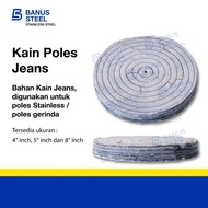 5" inch polishing cloth, 5 inch jeans polishing cloth, grinding polishing cloth