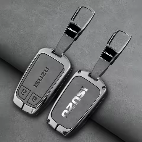 Car Smart Remote Key Fob Case Cover Shell Bag For Isuzu D-MAX MUX Truck DMAX 2015 2016 2017 2018 201