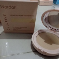 Wardah colorfit velvet powder foundation | Wardah colorfit mattifying powder