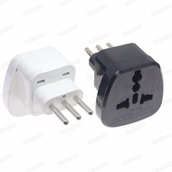 Italian Travel Plug Type L Universal US UK AU EU to Italy Conveter with Safety Shutter Electrical Po
