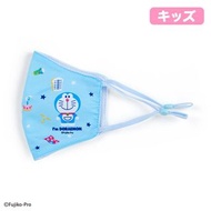 日本正版 Doraemon 叮噹 哆啦A夢 可清洗 綁帶 布口罩 (兒童用)