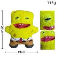HOTHOTHOT Fuggler Spongebob Patrick Star Series Plush Toy Little Monsters Funny Ugly Monster Tooth B
