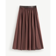 Women's Aline Form Leather Back Skirt - Routine 10S26SKIW005