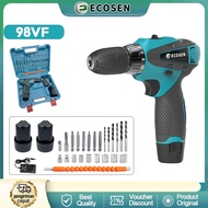 ECOSEN Mesin Bor Baterai /Bor Listrik/Bor cas/Cordless Drill Bor baterai