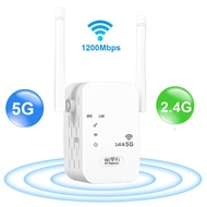 5G WiFi Repeater Wifi Amplifier Signal Wifi Extender Network Wi fi Booster 1200Mbps 5 Ghz Long Range Wireless Wi-fi Repeater LYQ3825 Routers