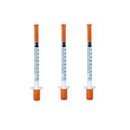 [Ready Stock] Dry Ze Hand Push Type Syringe Disposable 1ml Plastic Syringe 0.5ml Straight Mouth Syri