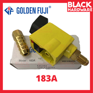 Black Hardware Golden Fuji 183A 183B Safety No Return reduce Pressure LPG Gas Regulator Valve Coupli