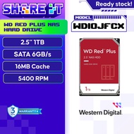 WESTERN DIGITAL RED PLUS NAS HARD DRIVE 2.5" | WD10JFCX