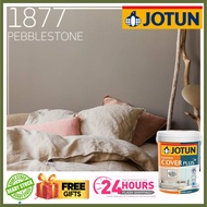 JOTUN 15L 1877 PEBBLESTONE  ESSENCE COVER PLUS SHEEN &amp; MATT/INTERIOR WALL PAINT /CAT BOLEH CUCI/KILAT &amp; TAK KILAT