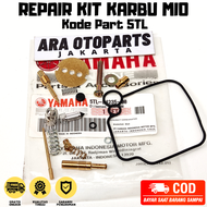 Repairkit Karburator Mio - Mio Smile - Mio Sporty - Soul Karbu / Pilot Jet Main Jet Mio 5TL