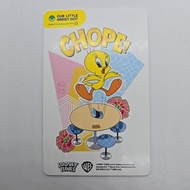 ezlink Warner Bros Looney Tunes Tweety Bird CHOPE! SimplyGo Card