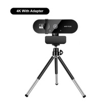 4K Webcam 1080P Mini Camera 2K Full HD Webcam with Microphone 30fps USB Web Cam for Auto Focus PC La