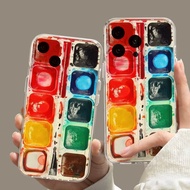 Funny Aesthetic Paint Palette Phone Case For Xiaomi Redmi Note 14 13 12 11 10 9 10S 11S 12S Pro Plus