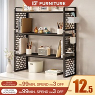 Desktop Rack Storage Rack With Pegboard Tabletop Organizer Office Table Organizer Stackable Rak Atas