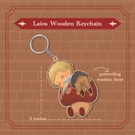 Laios Touden Dungeon Meshi Delicious in Dungeon Wooden Keychain