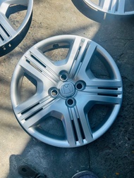 ⚡️300฿ต่อ1ฝา⚡️HONDA15"ฝาครอบล้อกะทะถยนต์มือสอง Honda-cityขอบ15” พ่นสีใหม่มีรอยตามรูปค่ะแบบใช้น็อตบีบ