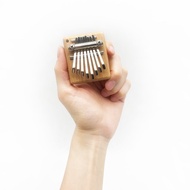 Genuine 8-Tone mini Thumb Piano Beech mini Two-Finger Piano kalimba kalimba Cat Claw Piano African M