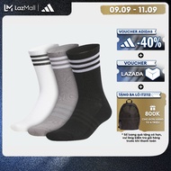 [CHỈ 10-11.9-VOUCHER 40%] adidas Golf Crew Socks 3 Pairs Men White JI9116