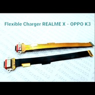 Flexible Papan PCB Con Cas Konektor Charger REALME X - OPPO K3