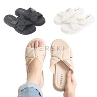 VERSKI Janice Women's Sandals Women's Slop Sandals Home Slippers Slip-On Sandals Home Slippers Anti-