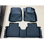 TPE Car Floor Mats Honda CRV G6 Model 5 Seats