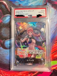 (可議) PSA10 One Piece 莉貝卡 OP04-039 Leader 異畫