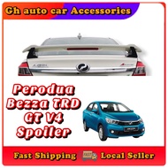 Perodua Bezza Spoiler TRD GT V4 Spoiler With Colour