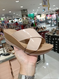 sandal wedges wanita be bob