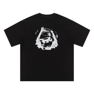 XNE8 ERD Melancholic rich kid niche summer pure cotton loose men's short sleeve shirt T Heavyweight 