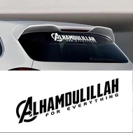 Custom Car Stickers Mashallah Islamic Stickers Alhamdulillah Car Sticker Creative Islam Muslim Motor