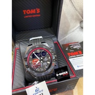 [ORIGINAL READY STOCK 🔥] CASIO EDIFICE TOM'S LIMITED EDITION ECB-10TMS-1ADR BLACK AND RED WATCH