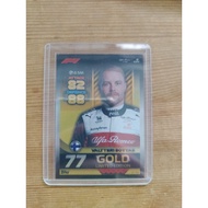 Turbo Attax Valterri Bottas Gold Limited Edition