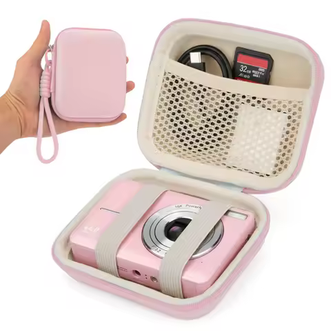 Digital Camera Case, Protective Hard EVA Shell Camera Bag for KODAK PIXPRO FZ55 FZ45, Small Travel C