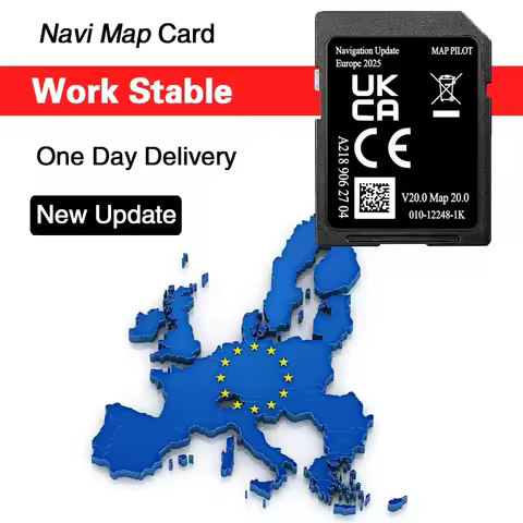 A218 Map V20 full Version NTG5 Update 2025 Europe Navigation for Mercedes Garmin A B C CLA CLS E GLS