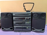 Sharp Mini Hifi System CD-K777 聲寶牌雙卡CD音響組合