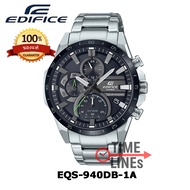CASIO Edifice รุ่น EQS-900 EQS-920 EQS-930 EQS-940 ของแท้ โครโนกราฟ พลังงานแสงอาทิตย์ SolarTech ประก