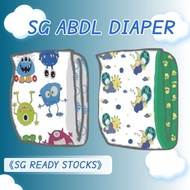 【SG READY STOCKS】Combo Set 1 ABDL Diapers Cartoon Thickened Adult Diapers
