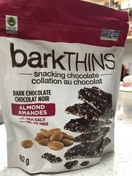 Bark thins dark chocolate with almond & sea salt