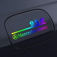 Suitable for Mercedes-Benz E300L Fuel Tank Cap Sticker No. 95 GLC Modified Decoration C260L/GLB220 I