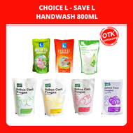 CHOICE L SAVE L LIQUID HAND SOAP SABUN CUCI TANGAN 800ML