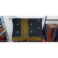 Coal songket woven moria cloth
