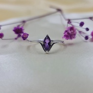 Marquise Cut Amethyst Ring