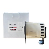 1 Roll Compatible DK-22251 Red/Black Double Color Label 62mm*15.24M DK-2251 Continuous Label Come Wi