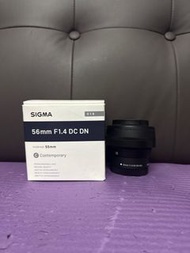 超平 完美無瑕 Sigma 56 56mm F1.4 Contemporary Canon EFM EF-M Mount