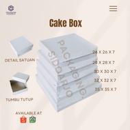 White Cakebox Size. 30X30x7/ Cake Box Size 30X30x7/ Bread Box Cake Box/ Cake Box/ Cake Box/ Bread Bo