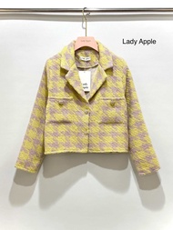 Lady Apple : เสื้อทวิตลายชิโนริ มีกระเป๋าใช้งานได้จริง