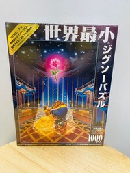 全新日版Disney  美女與野獸系列世界最小砌圖1000片