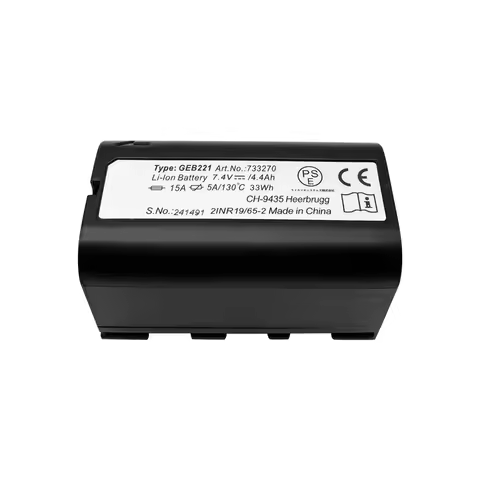 5PCS GEB221 Li-ion Battery For SWISS TS02 TS06 TS09 TPS1200 ATX1200 Series Surveying Total Station 4